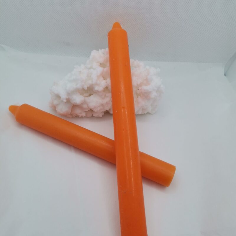VELA BUJIA NARANJA