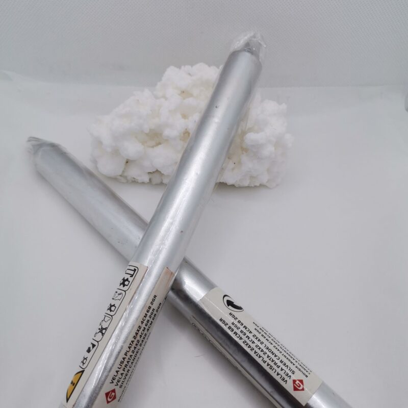 VELA BUJIA PLATA
