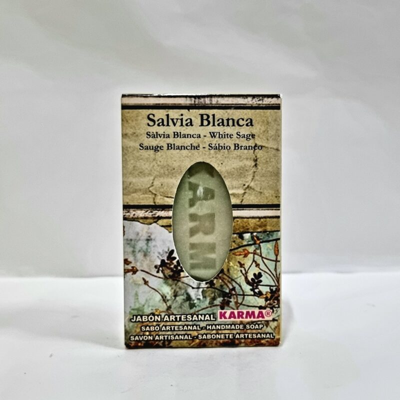 PASTILLA JABON SALVIA BLANCA KARMA