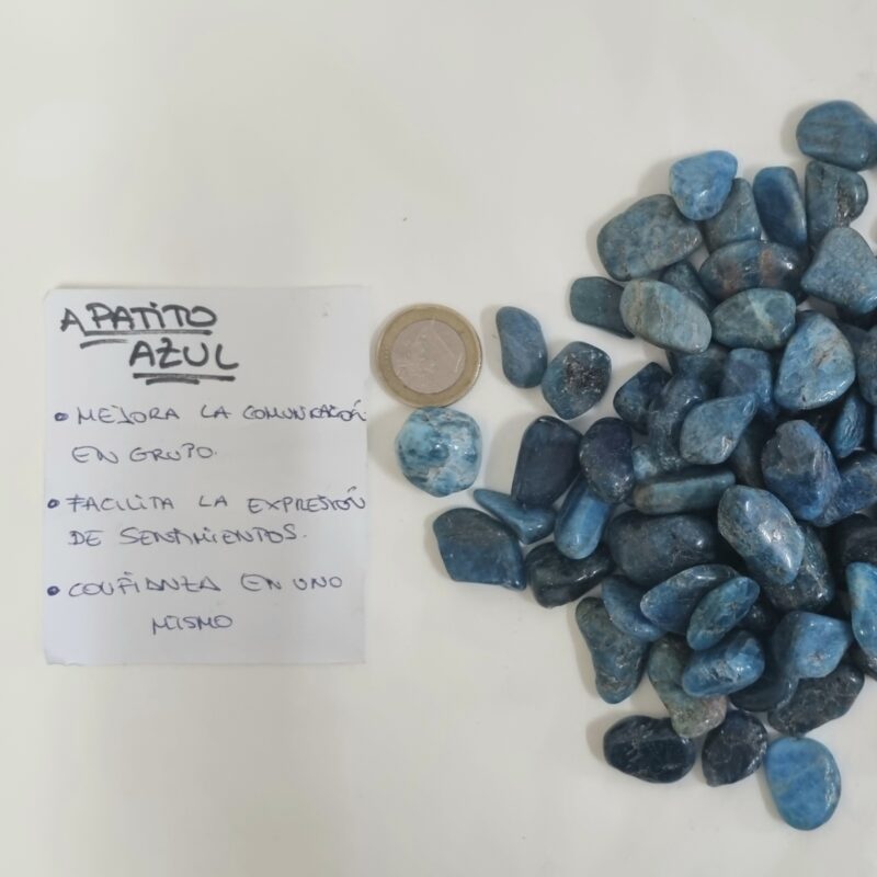 RODADO APATITO AZUL 3