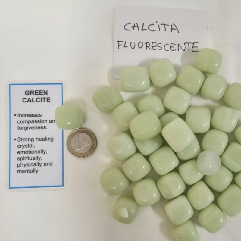 RODADO CALCITA VERDE FLUORESCENTE 3