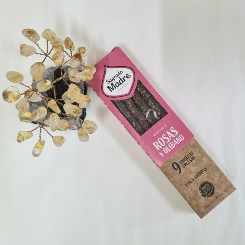 SAGRADA MADRE ROSAS Y OLIBANO VARILLA 850