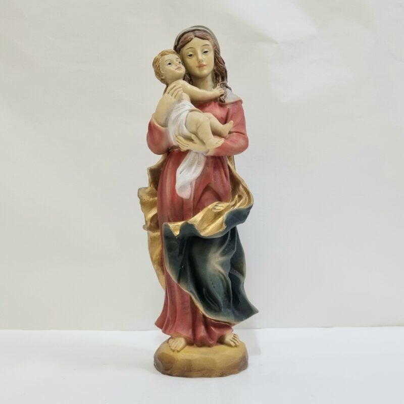 VIRGEN CON NIÑO 16 CM