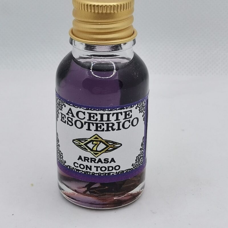 ARRASA CON TODO ACEITE ESOTERICO