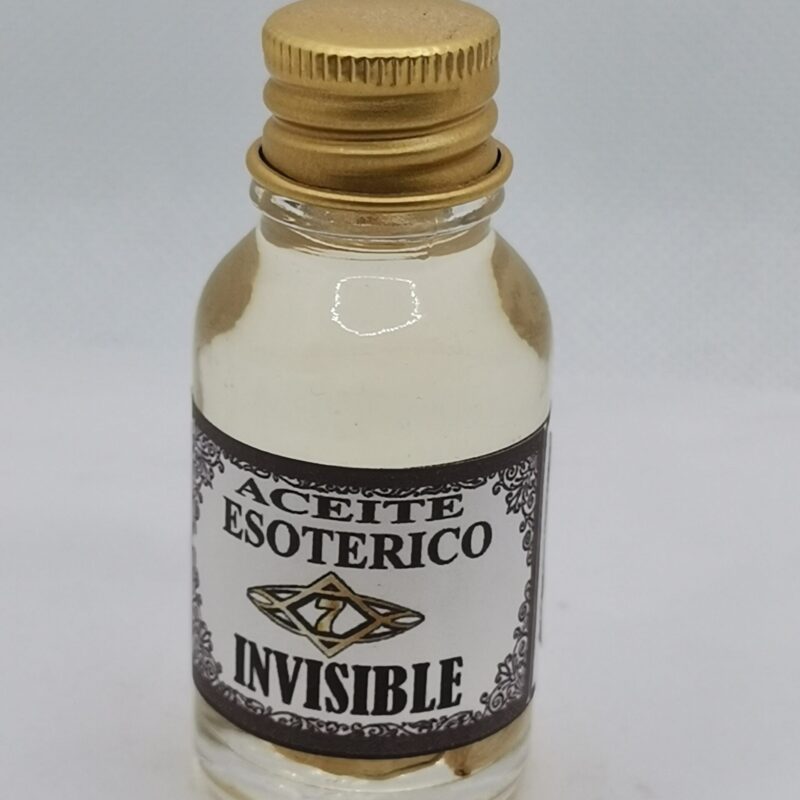 INVISIBLE  ACEITE ESOTERICO