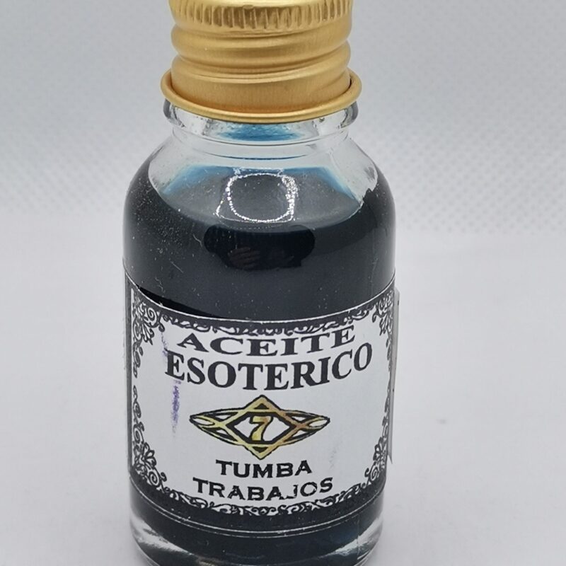TUMBA TRABAJOS ACEITE ESOTERICO