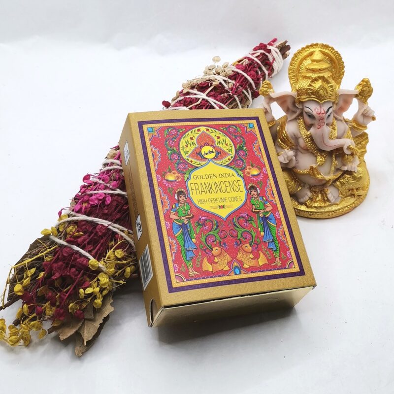 CONO REFLUJO FRANKINCENSE GOLDEN INDIA