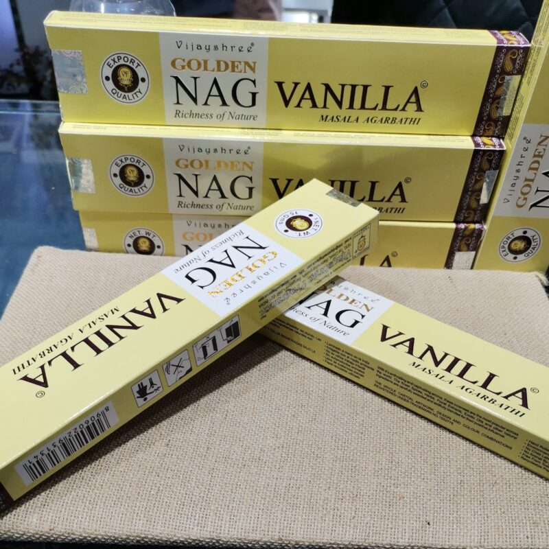 INCIENSO GOLDEN NAG VAINILLA
