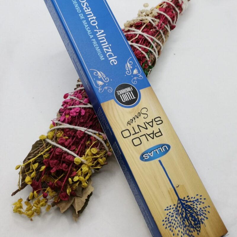 INCIENSO ULLAS PALO SANTO CON ALMIZCLE