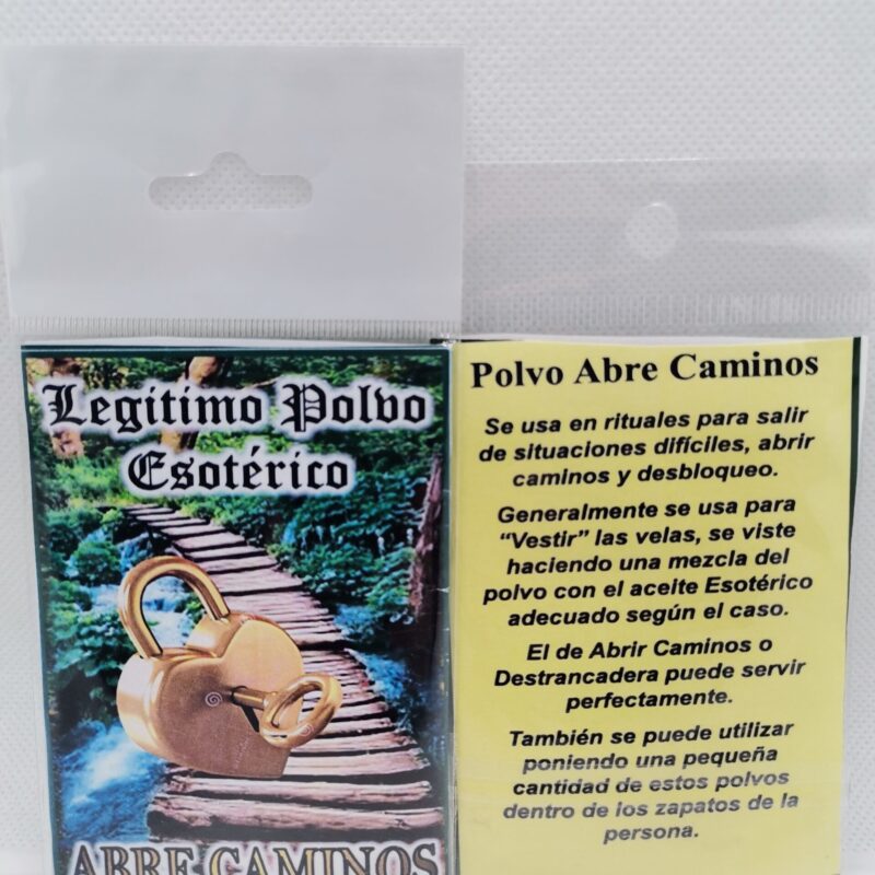 POLVO ESOTERICO ABRE CAMINOS