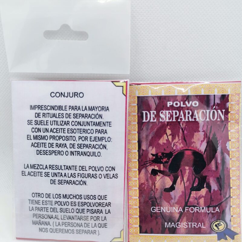 POLVO ESOTERICO DE SEPARACION