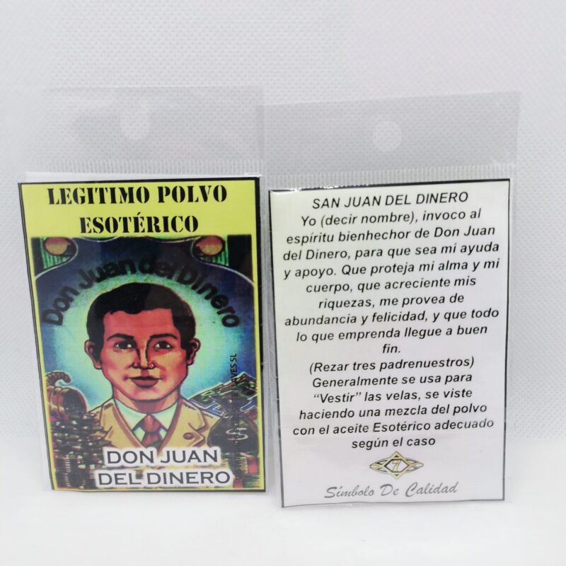 POLVOS ESOTERICOS DON JUAN DINERO