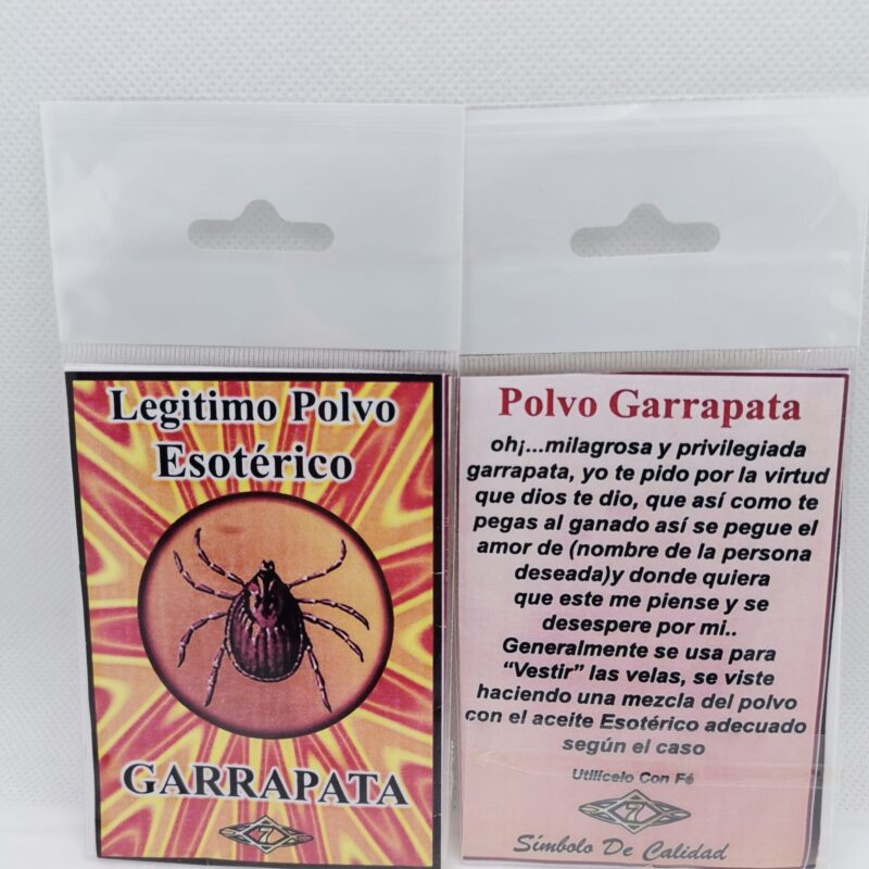 POLVO ESOTERICO GARRAPATA