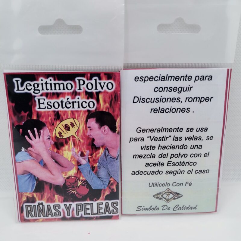 POLVO ESOTERICO RIÑAS Y PELEAS