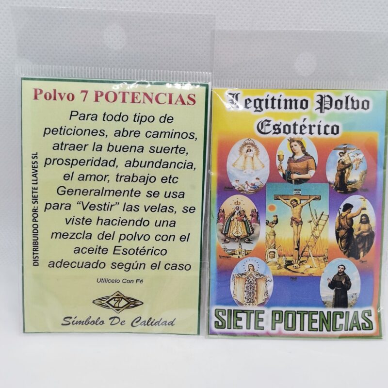 POLVO ESOTERICO 7 POTENCIAS