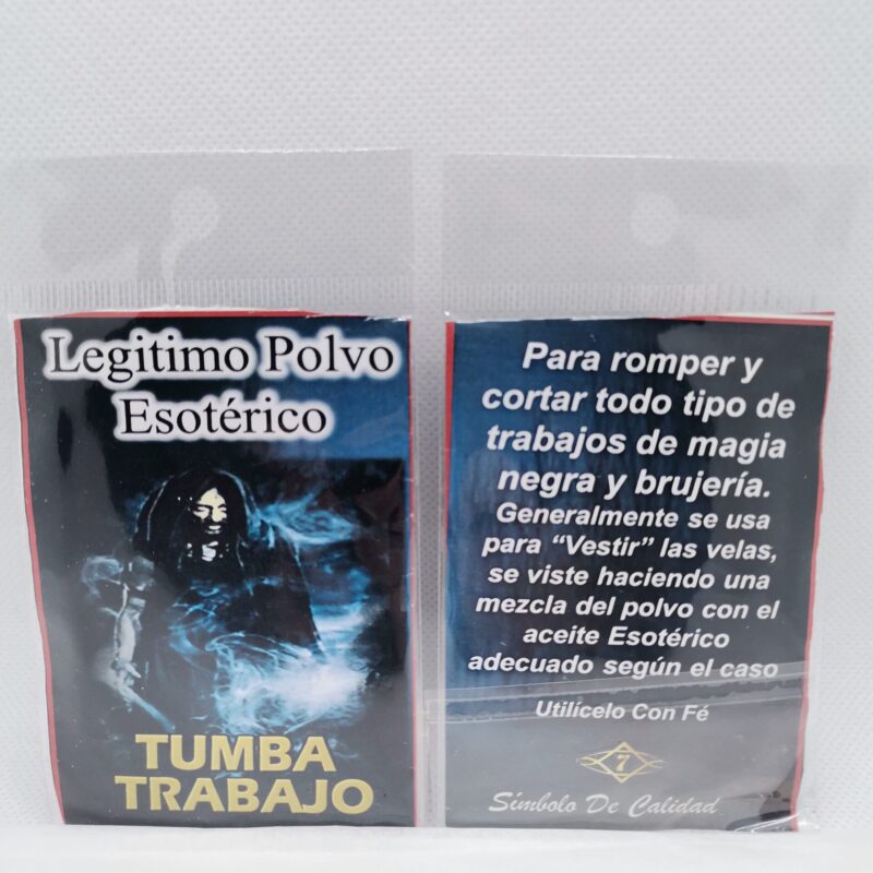 POLVO ESOTERICO TUMBA TRABAJOS