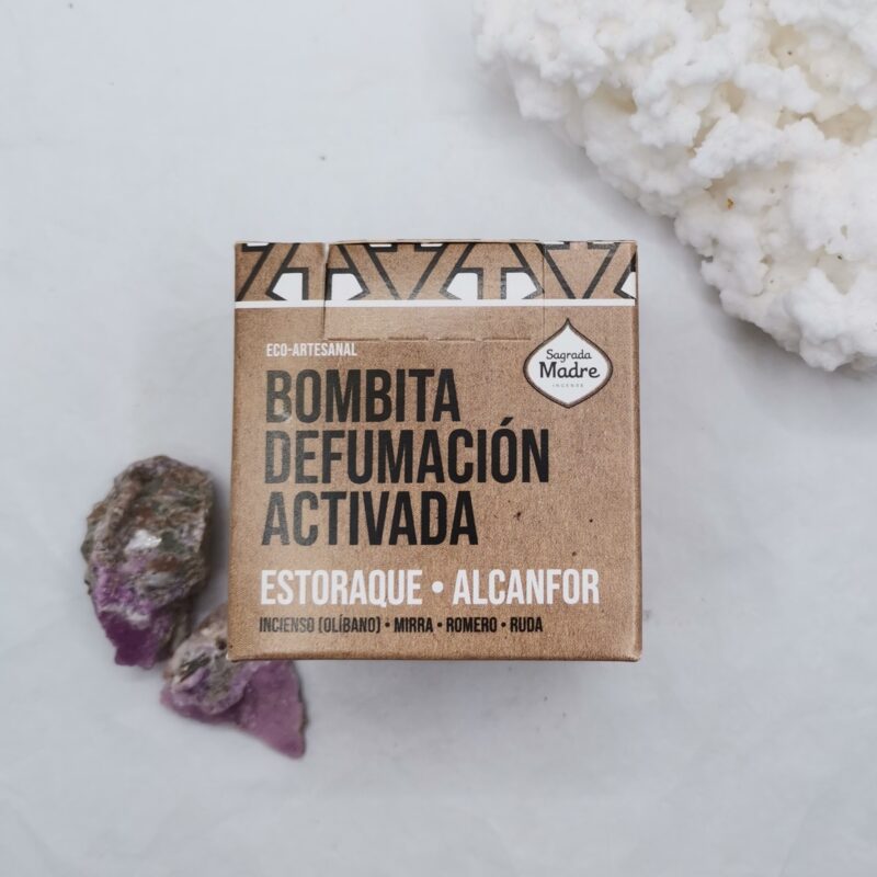 BOMBA DEFUMACION SAGRADA MADRE ESTORAQUE ALCANFOR