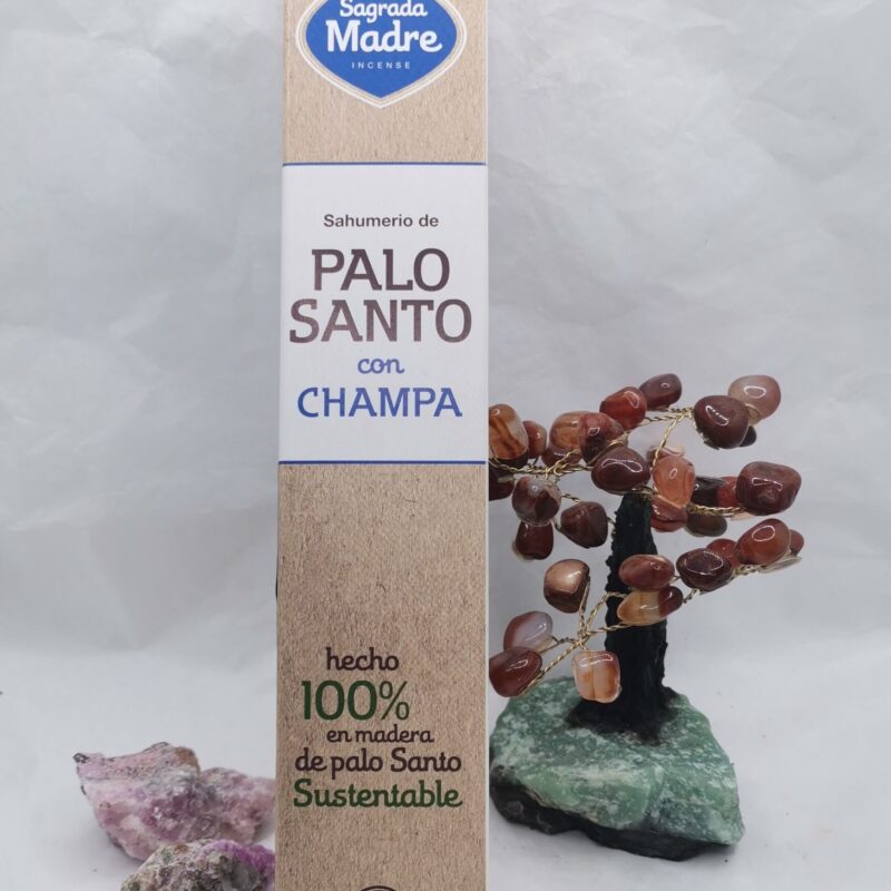 SAGRADA MADRE PALO SANTO Y CHAMPA