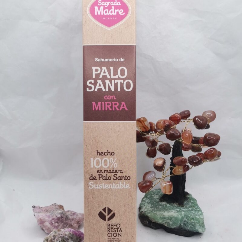 SAGRADA MADRE PALO SANTO Y MIRRA