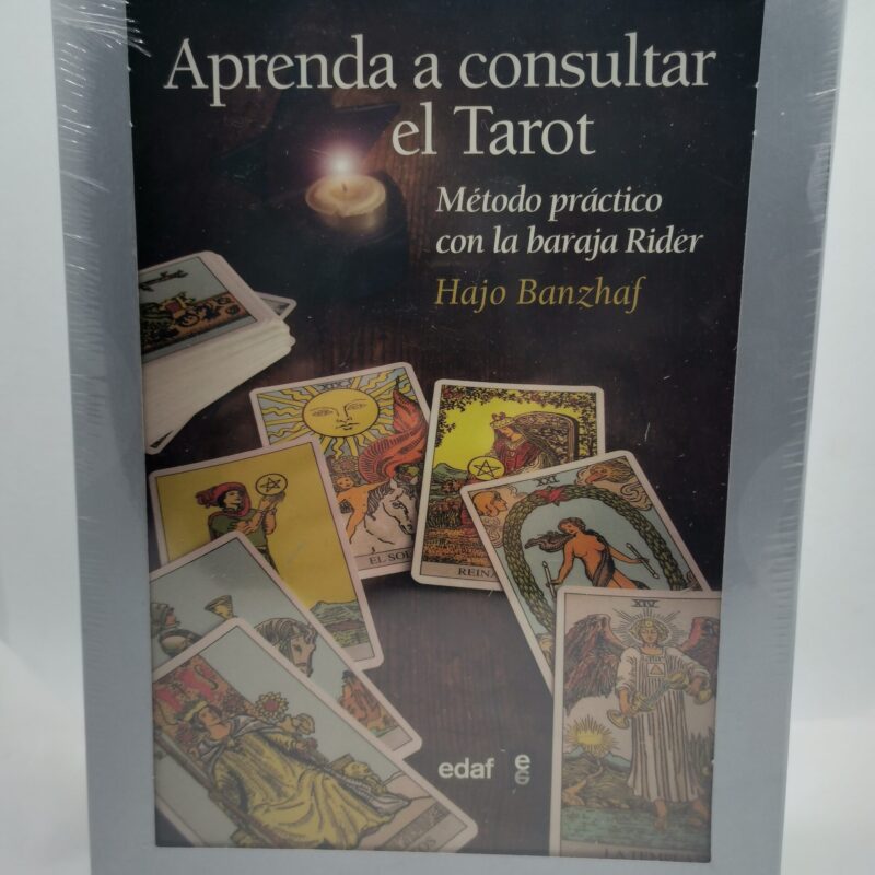 APRENDA A CONSULTAR TAROT RAIDER Y LIBRO CAJA METAL