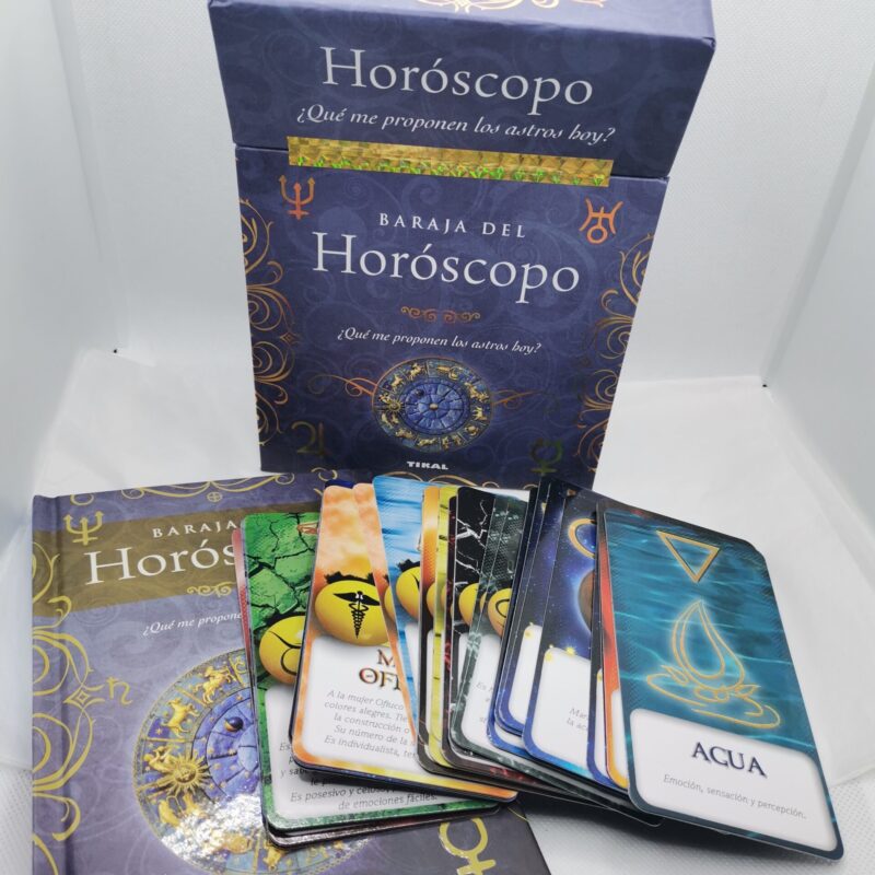 TAROT Y LIBRO HOROSCOPO CAJA