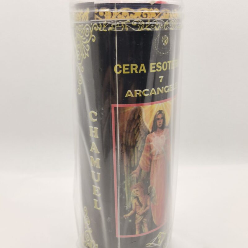 VELON ARCANGEL CHAMUEL CON ACEITE ESOTERICO