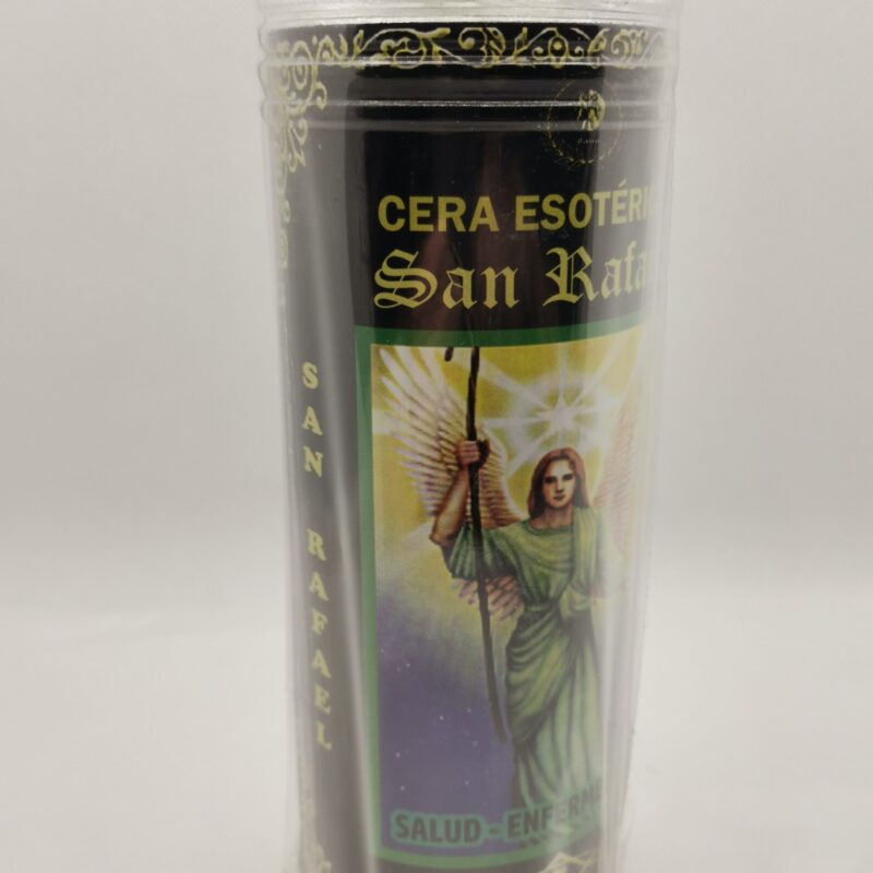 VELON ARCANGEL RAFAEL CON ACEITE ESOTERICO