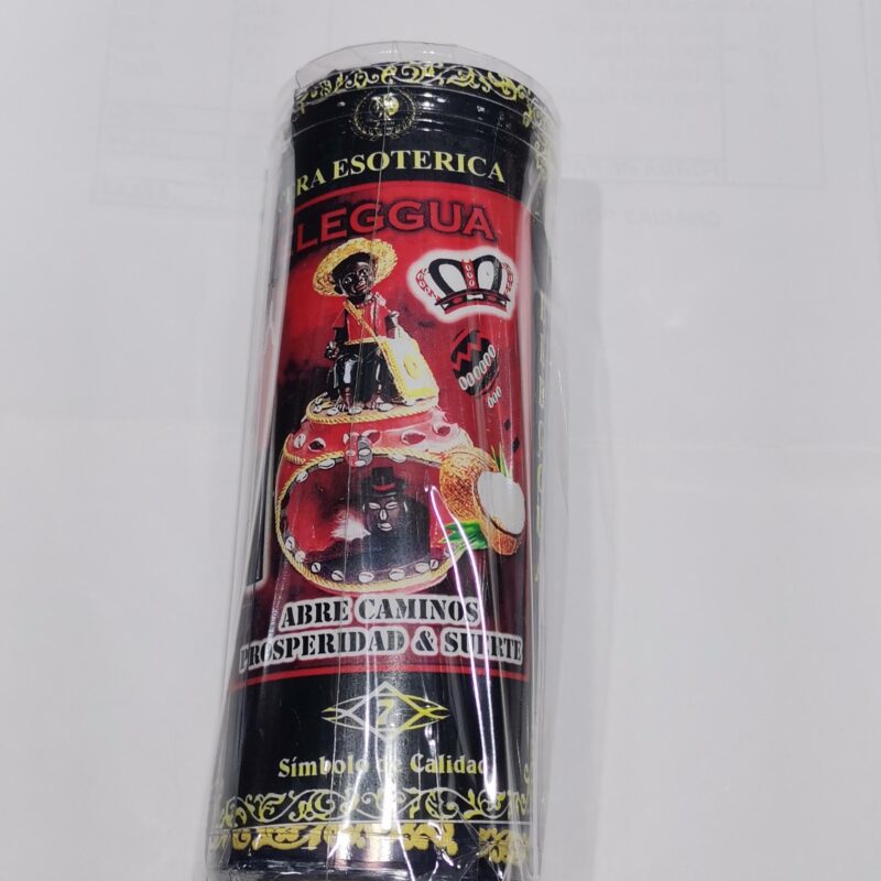 VELON ELEGGUA CON ACEITE ESOTERICO