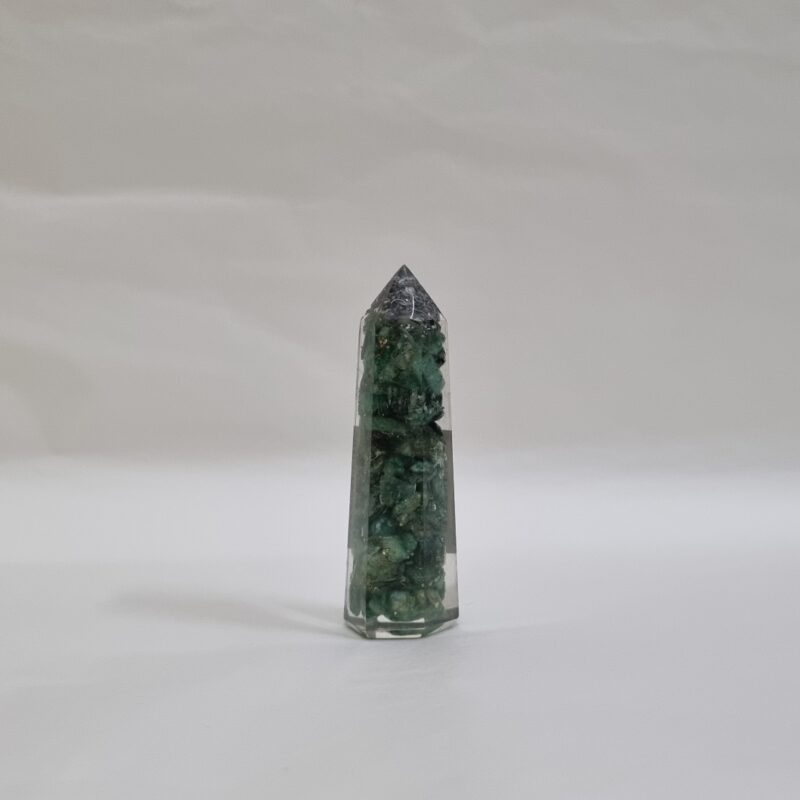 PUNTEROS DE ORGONITA DE JADE 30 GRAMOS