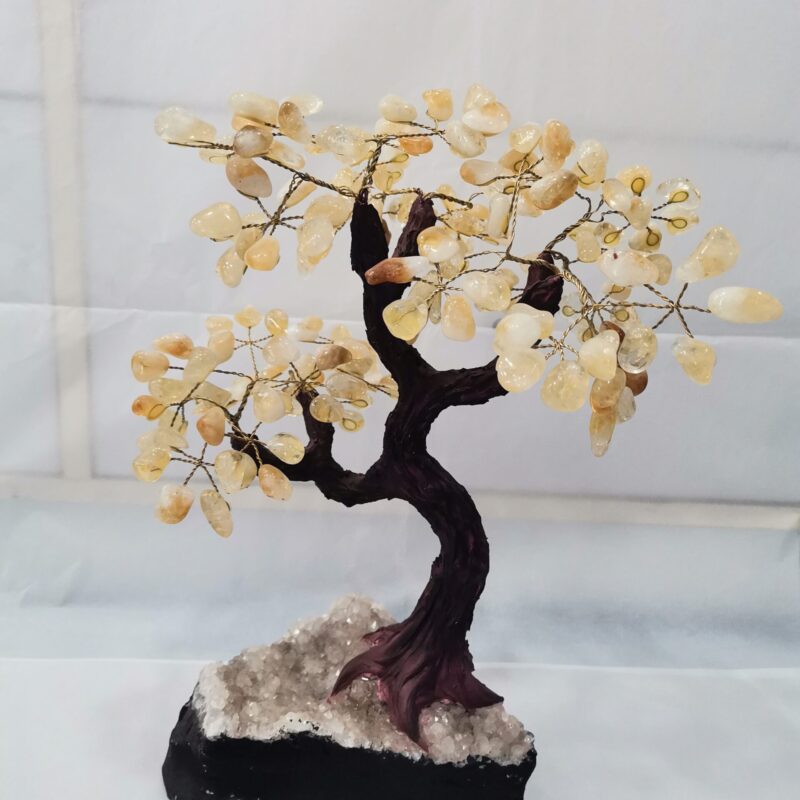 ARBOL DE MINERAL AMATISTA Y CITRINO 210