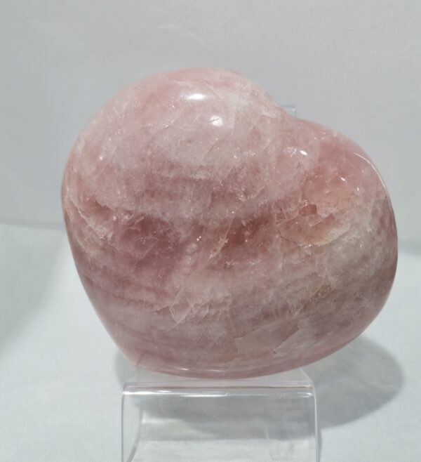 CORAZON DE CUARZO ROSA 1074 GRAMOS - Imagen 2