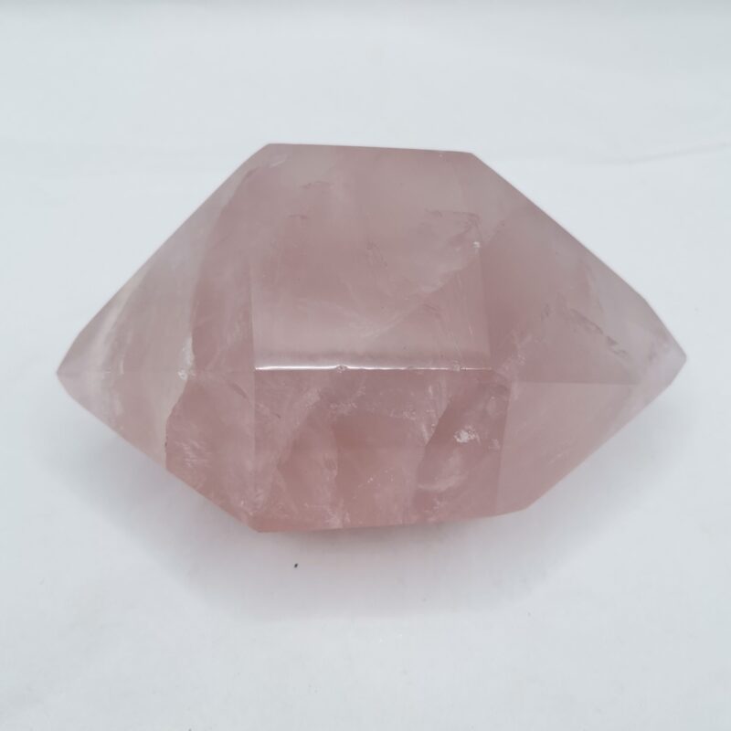 CUARZO ROSA BITERMINADO 490 GRAMOS