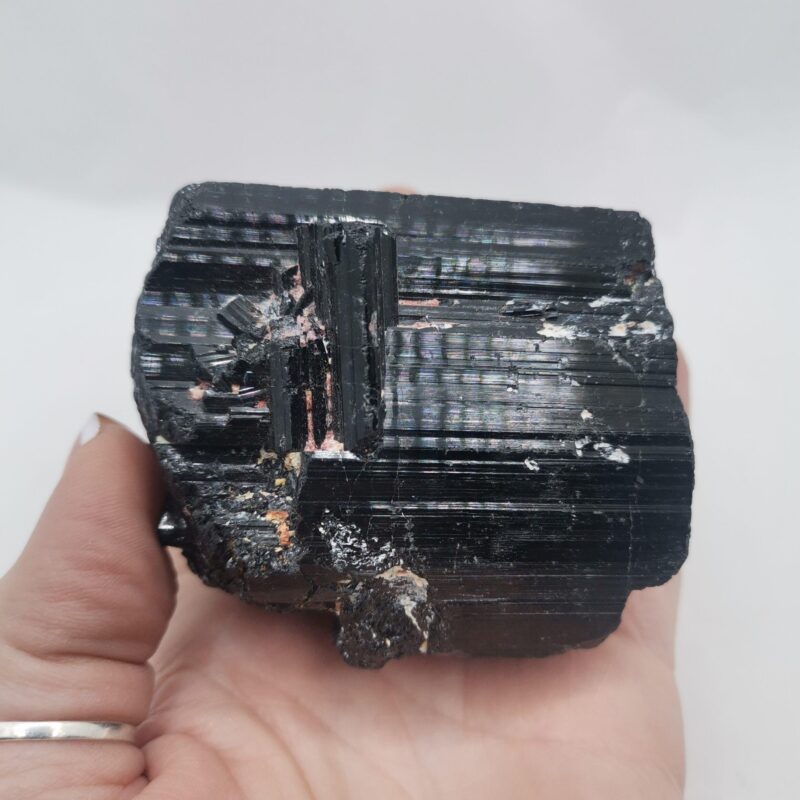 DRUSA TURMALINA NEGRA 471 GRAMOS CHORLO