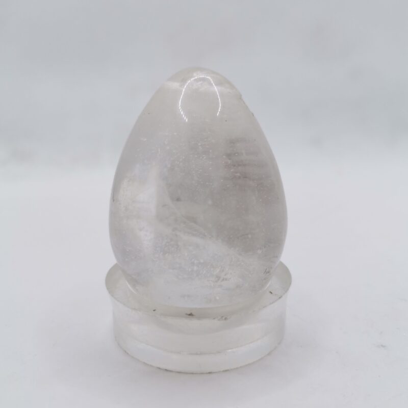 HUEVO VAGINAL DE CUARZO BLANCO