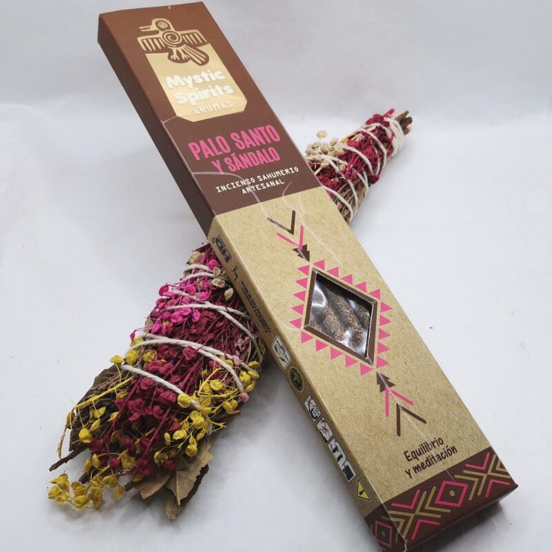 INCIENSO MYSTIC SPIRITS PALO SANTO Y SANDALO
