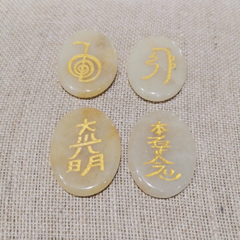 JUEGO MINERAL REIKI CALCITA