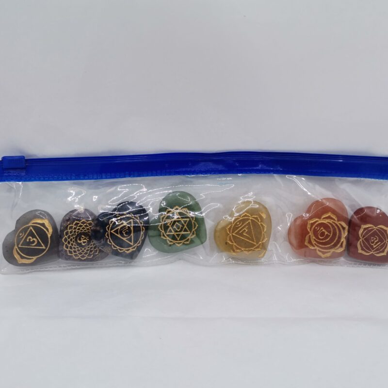 JUEGO MINERAL REIKI LABRADO CORAZON