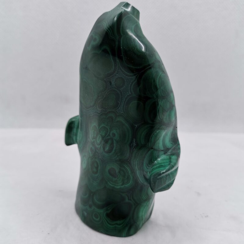 FIGURA FANTASMA MALAQUITA 945 GRAMOS
