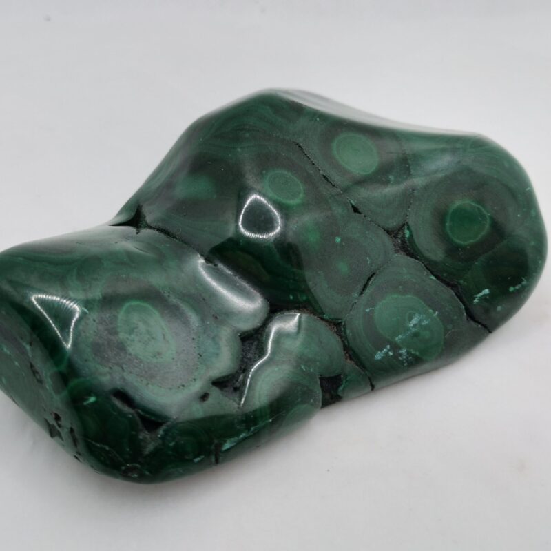 MALAQUITA PULIDA 334 GRAMOS
