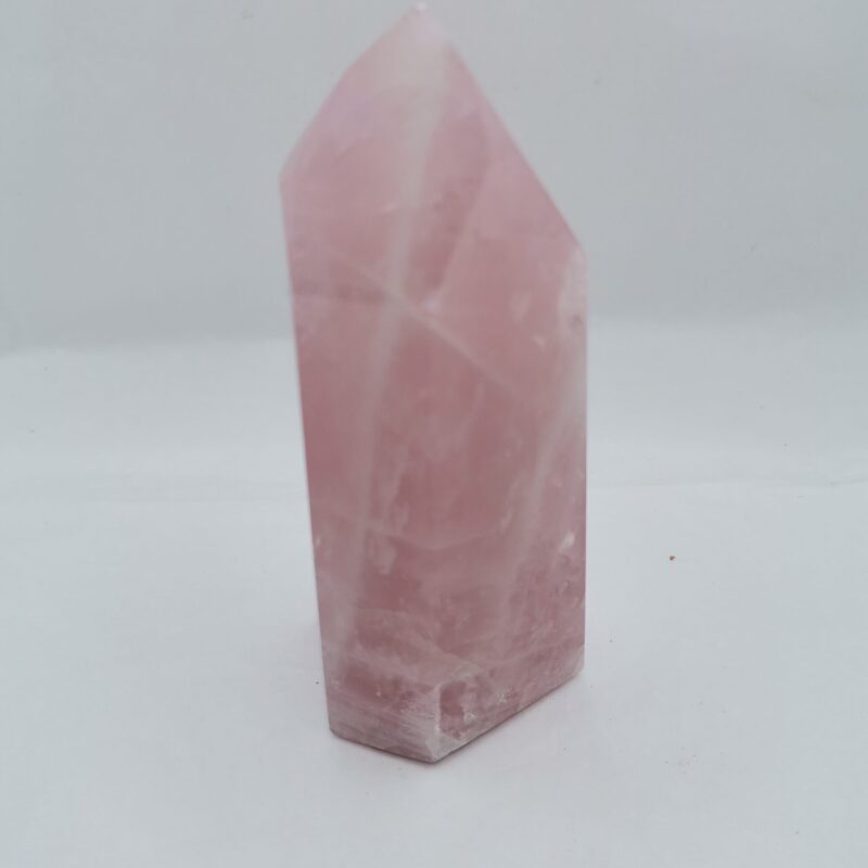 PUNTA CUARZO ROSA 222 GRAMOS
