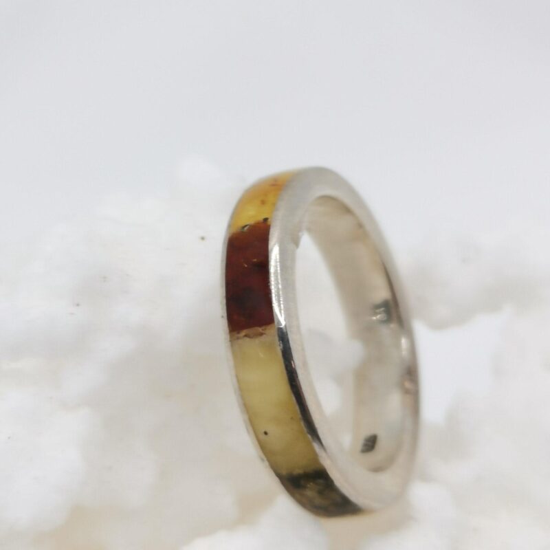 ALIANZA AMBAR BICOLOR PLATA