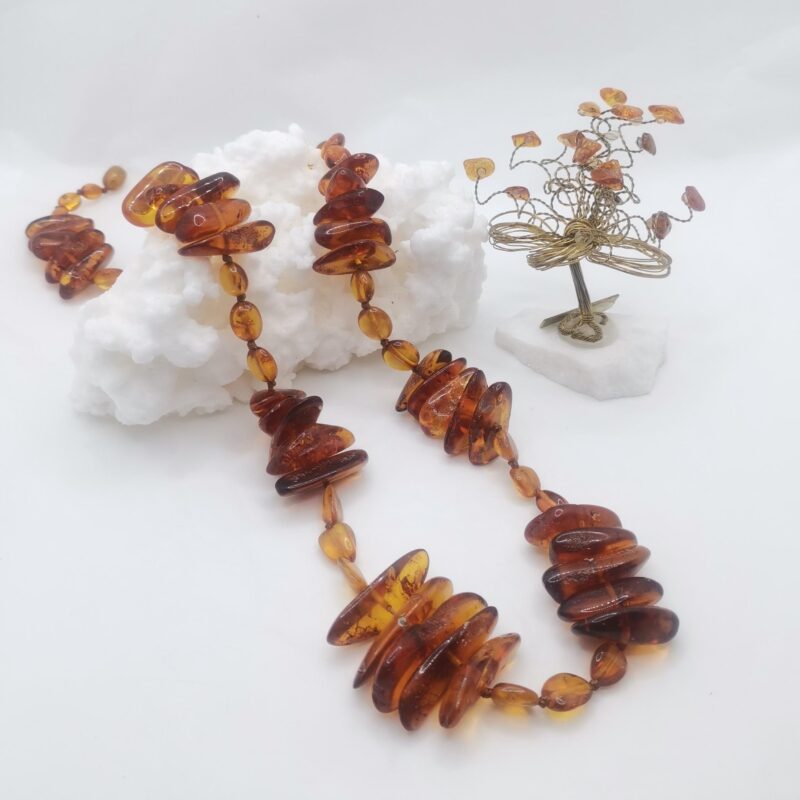 COLLAR AMBAR 62 CM
