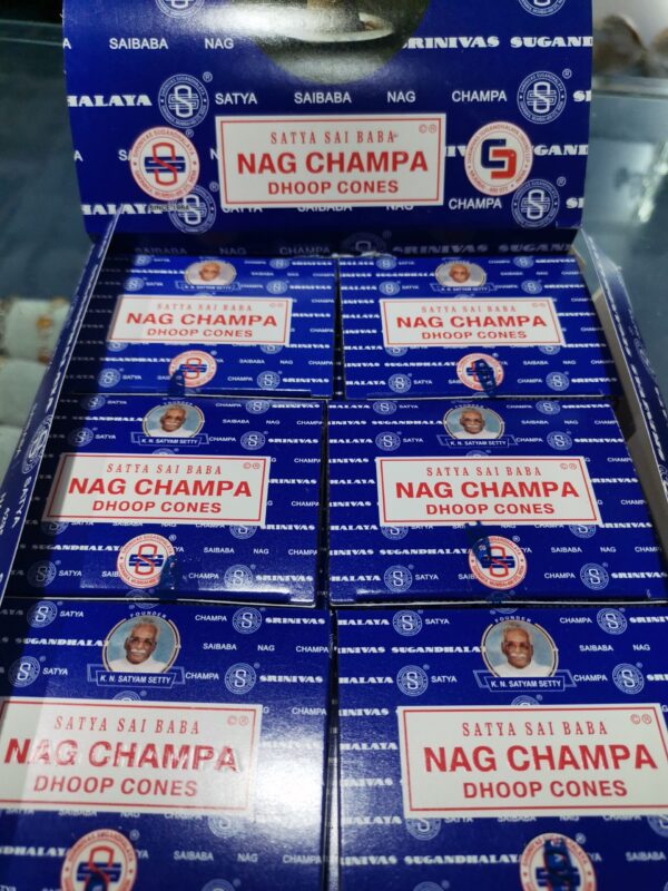 INCIENSO CONO NAG CHAMPA