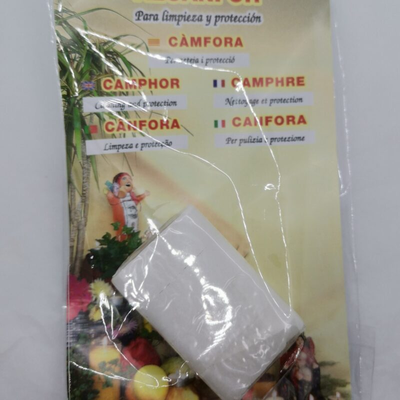 ALCANFOR EN PASTILLAS