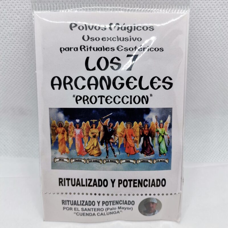 POLVO ESOTERICO  7 ARCANGELES