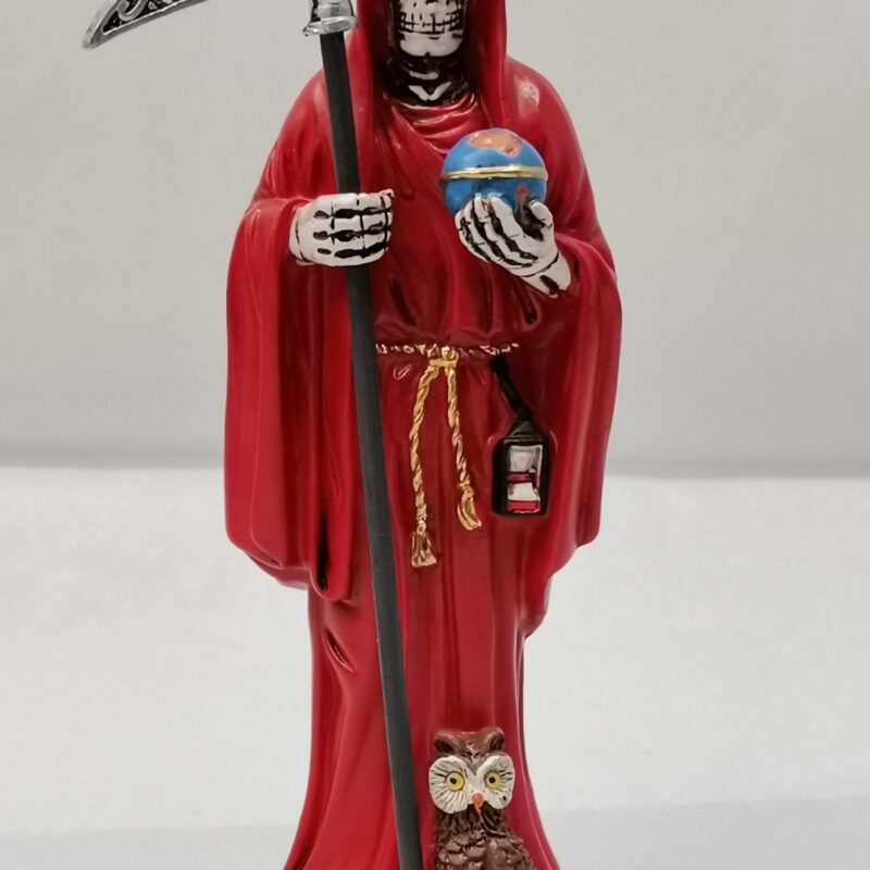 SANTA MUERTE ROJA 40 CM
