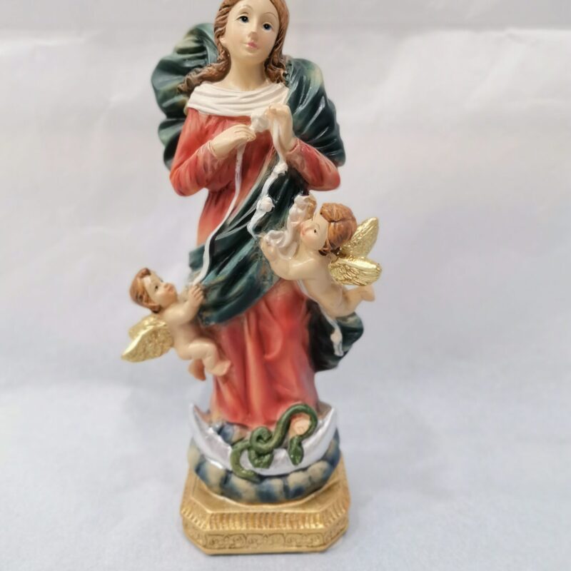 VIRGEN DESATANUDOS 15 CM