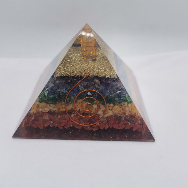 PIRAMIDE ORGONITA 7 CHAKRAS 30