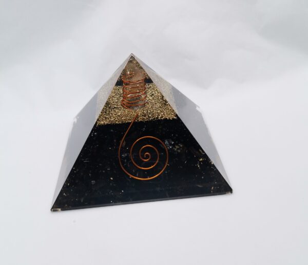 PIRAMIDE ORGONITA TURMALINA 50