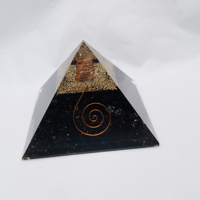 PIRAMIDE ORGONITA TURMALINA 50
